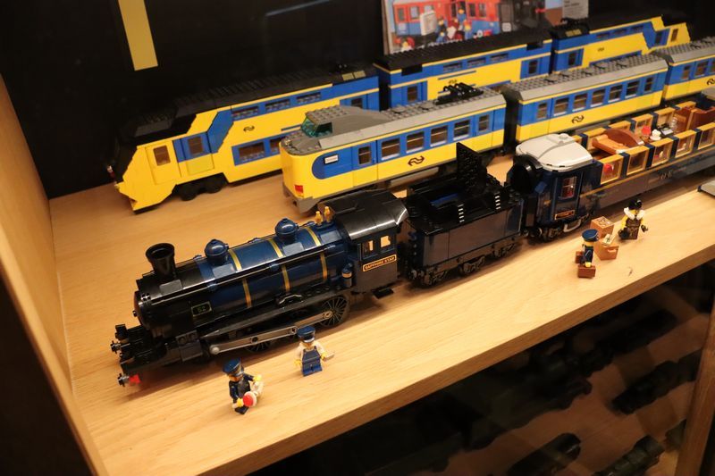 LEGO bouwen in het Spoorwegmuseum in de voorjaarsvakantie